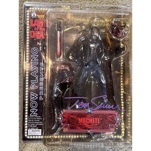 Signed MACHETE Zombie Figure Tom Savini SOTA Toys Now Land of the Dead 2006 Misp